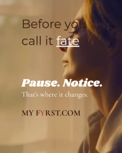Before you say it is fate
